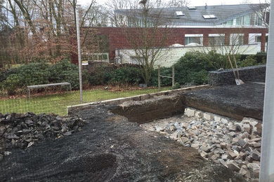 Vorher -Nachher: Umbau eines Privatgartens in Düsseldorf