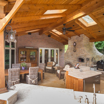 Hinsdale Outdoor Custom Kitchen Remodel