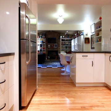 Modern Kitchen - Retro Touch