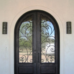 Classic Wrought Iron Door Designs - Front Doors