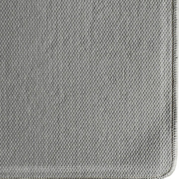 Striped Loop Berber Carpet Silver