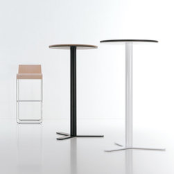 Viccarbe - Viccarbe Aspa Bar Table - Indoor Pub And Bistro Tables