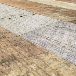 Reclaimed Oak Barn Siding Weathered Gray Antique Brown Mix - Products