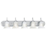 Elk Home - Elk Home SL758578 Homestead - Five Light Wall Sconce - Style: BeachHomestead Five Light Brushed Nickel *UL Approved: YES Energy Star Qualified: n/a ADA Certified: n/a  *Number of Lights: Lamp: 5-*Wattage:100w A19 Medium Base bulb(s) *Bulb Included:No *Bulb Type:A19 Medium Base *Finish Type:Brushed Nickel