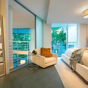 South Beach Chic - Miami Home Renovation by Newman Construction