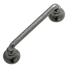 Crate Barrel Cabinet Drawer Pulls Houzz Hickory Hardware Belwith 3 In Savoy Black Nickel Vibed Cabinet Pull P2240