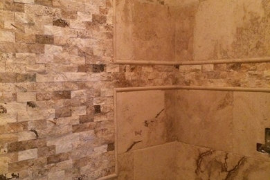 Inspiration for a transitional bathroom remodel in Austin