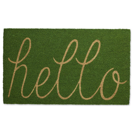 DII Green Apple Hello Doormat