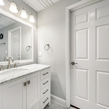 Featured Projects - Bathroom Build in Basement