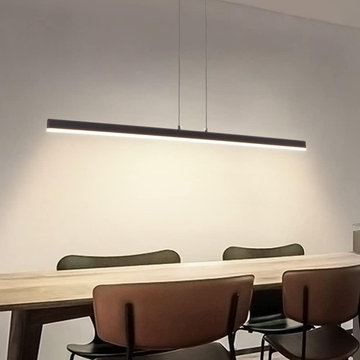 Sleek Modern Style Pendant Light: Elegant Lighting.