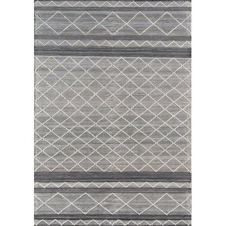 Momeni Hermosa Hrm-2  Rug, Gray, 7'9"x9'9"