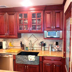 A Black Tie Kitchen - Traditional - Kitchen - Louisville - by Logan Hanes