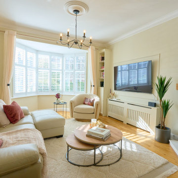 Modern Colonial Living Room - North London