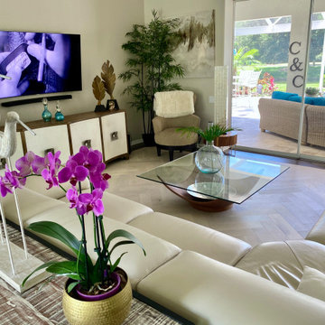Residential | Living Room Renovation | Calusa Lakes