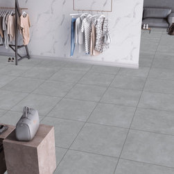 Zett Matt Grey Floor Tiles 600x600 - Rectified Porcelain - 商品