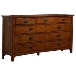 Craftsman Dressers by Sunset Trading