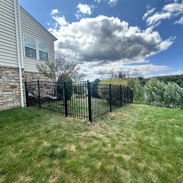 Metal Fence Installation