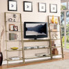 Riverside Furniture Lean Living TV Stand in Smoky Driftwood