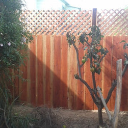 Wood work with lattice - Products