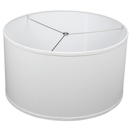 Fenchel Shades, 20"x20"x11" Spider Attachment Drum Lamp Shade, Linen