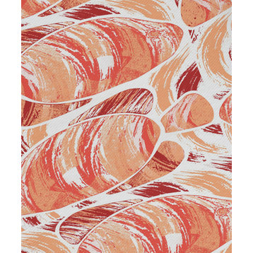 Fishwich, Animal Print Napkin, Coral, Set of 4