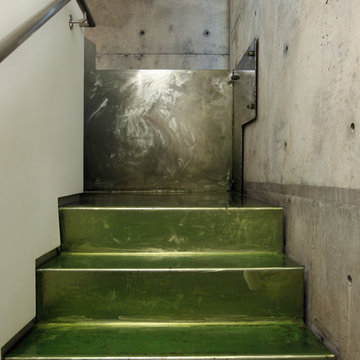 Manhattan Beach Ultra Modern Staircase Remodel