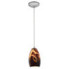 Access Lighting 28012-3C-BS/ICA Champagne - 9" 11W 1 LED Cord Pendant