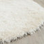 Chatham Square Shag Rug, Ivory, 150x150 cm