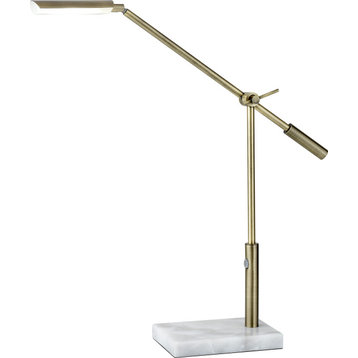 Vera Desk Lamp - Antique Brass