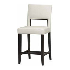 Vega Counter Stool 24, 17.5W X 19.5D X 38H, Espresso Frame