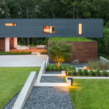Split Box House