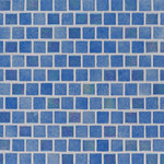 Tilesbay - Hawaiian Beach 1x1 Staggered Glass Mosaic Tile, Sample - Escape to the sparkling blue waters of Hawaii with these gorgeous shimmering blue glass mosaic swimming pool tiles. Hawaiian Beach tiles are mesh-backed for easy installation. In addition to use as a pool tile, create stunning coordinated looks by using these tiles on spas, outdoor kitchen backsplashes, showers, fountains, and other features where you want to capture the essence of a Hawaiian Beach.