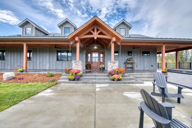 Craftsman exterior home idea in Other