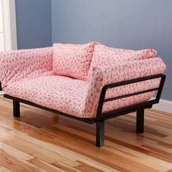 Spacely Futon Lounger | Sweet Hearts Fabric - Products