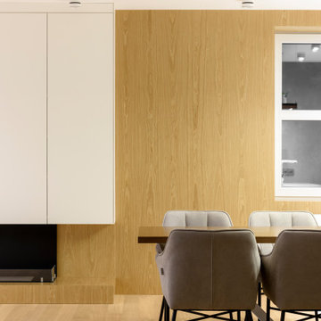 Penthouse interior design "CUBE-33"