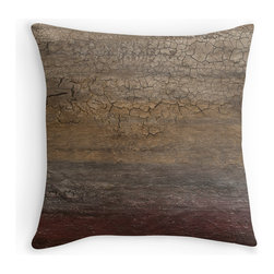 Breaking Through throw pillow by Ruby Rose Studio - Decorative Pillows
