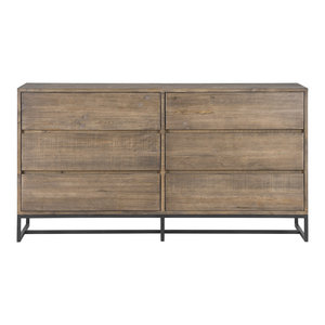 Vienna Dresser In Light Brown Industrial Dressers By Shopladder