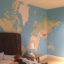 World Map Wallpaper - Wallpaper