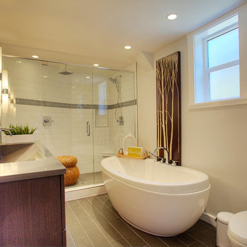 Mid Century Modern Bath