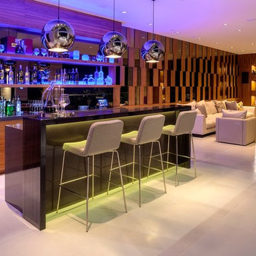 St Ives Home Bar & Entertainment Room