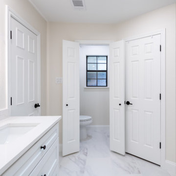 Carrollton Magnolia Dr. Bathroom Design Build