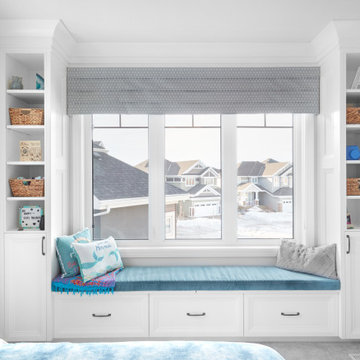Window Bench - Lake Summerside Estate Home