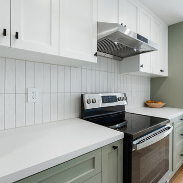 Natural Harmony: Cohesive Kitchen and Bathroom Remodel in Silver Lake