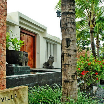 Tropical Garden Design at Ramadewa Villas, Bali