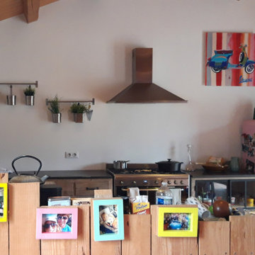 Rénovation d'une cuisine au charme authentique