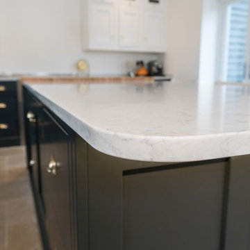 Noble Carrera Marble effect Quartz - Farnham, Bishop's Stortford