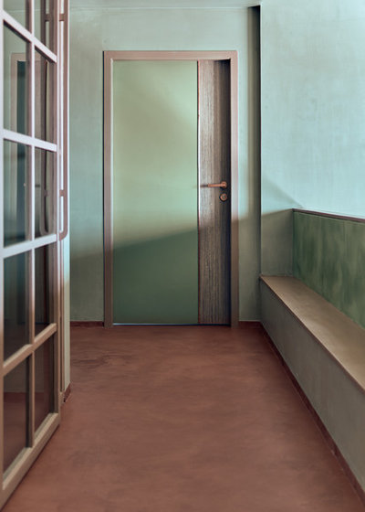 Contemporary Hallway & Landing by Fadd Studio