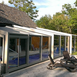 Retractable Lean-To Pool Enclosure - Products