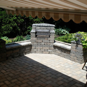 Brick Masonry Outdoor Grill