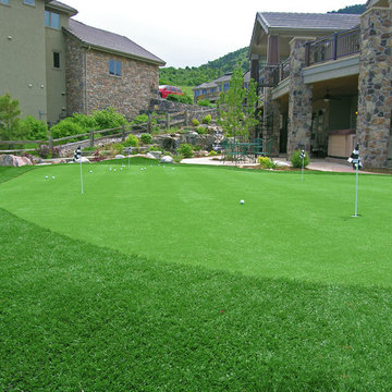 Artificial Grass Putting Green in Golden